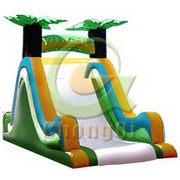 inflatable sliding board